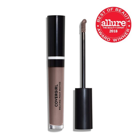 COVERGIRL 355 Melting Pout Matte Liquid Lipstick, Gray Matter, 1 Count NEW - Picture 3 of 3